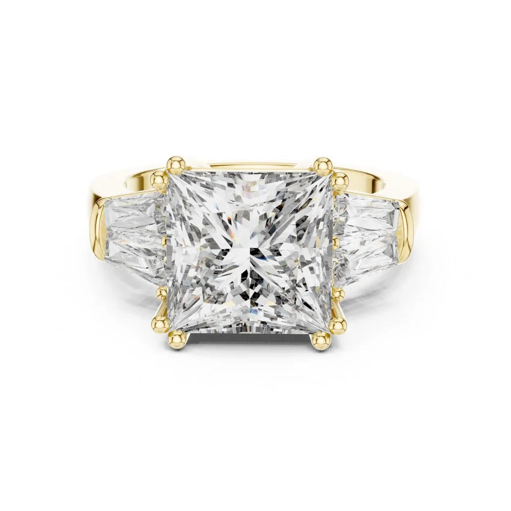 Orynio ORYNIO Imperial Princess Three-Stone Ring in 925 Sterling Silver 92.5 silver jewellery