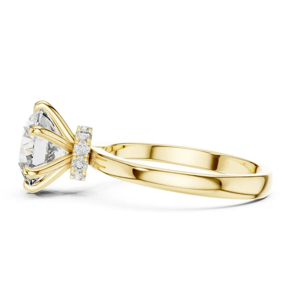 Orynio ORYNIO Signature Classic Solitaire Sterling Silver Ring 92.5 silver jewellery