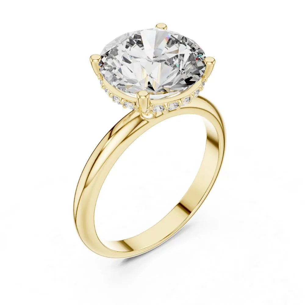 Orynio ORYNIO Signature Classic Solitaire Engagement Ring in 925 Sterling Silver 92.5 silver jewellery