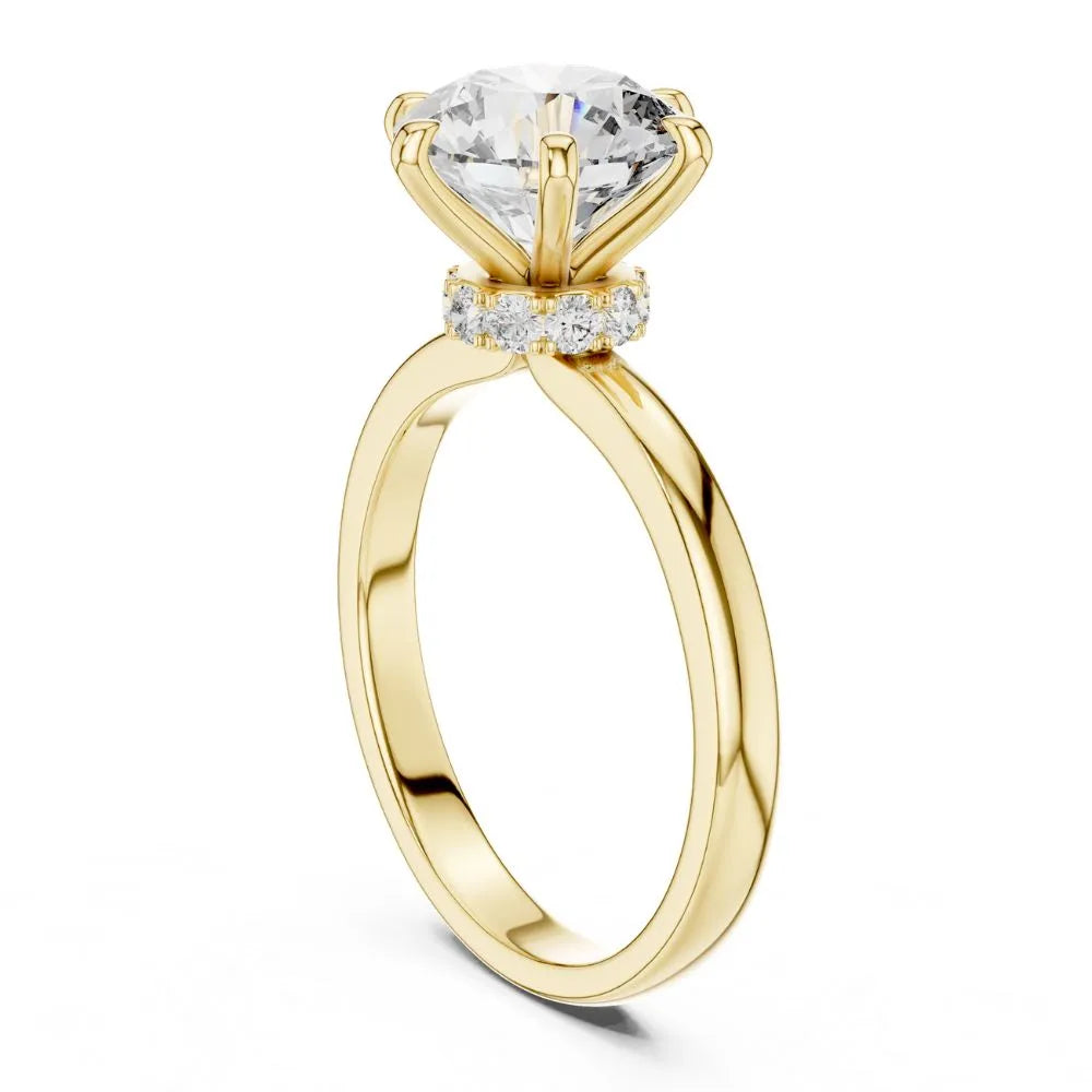 Orynio ORYNIO Signature Classic Solitaire Sterling Silver Ring 92.5 silver jewellery