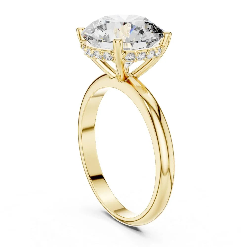 Orynio ORYNIO Signature Classic Solitaire Engagement Ring in 925 Sterling Silver 92.5 silver jewellery