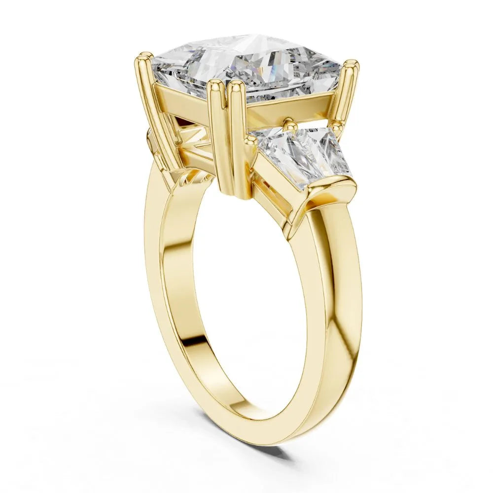 Orynio ORYNIO Imperial Princess Three-Stone Ring in 925 Sterling Silver 92.5 silver jewellery