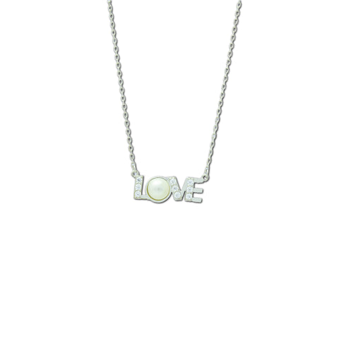 Elegant 925 Silver Love Design Women's Chain - Delicate & Stylish Jewelry for Her