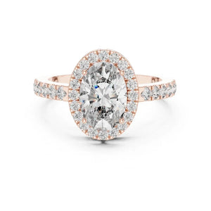 Orynio ORYNIO Aurora Halo Oval Engagement Ring in 925 Sterling Silver 92.5 silver jewellery