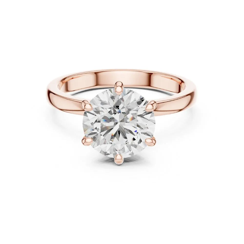 Orynio ORYNIO Signature Classic Solitaire Sterling Silver Ring 92.5 silver jewellery