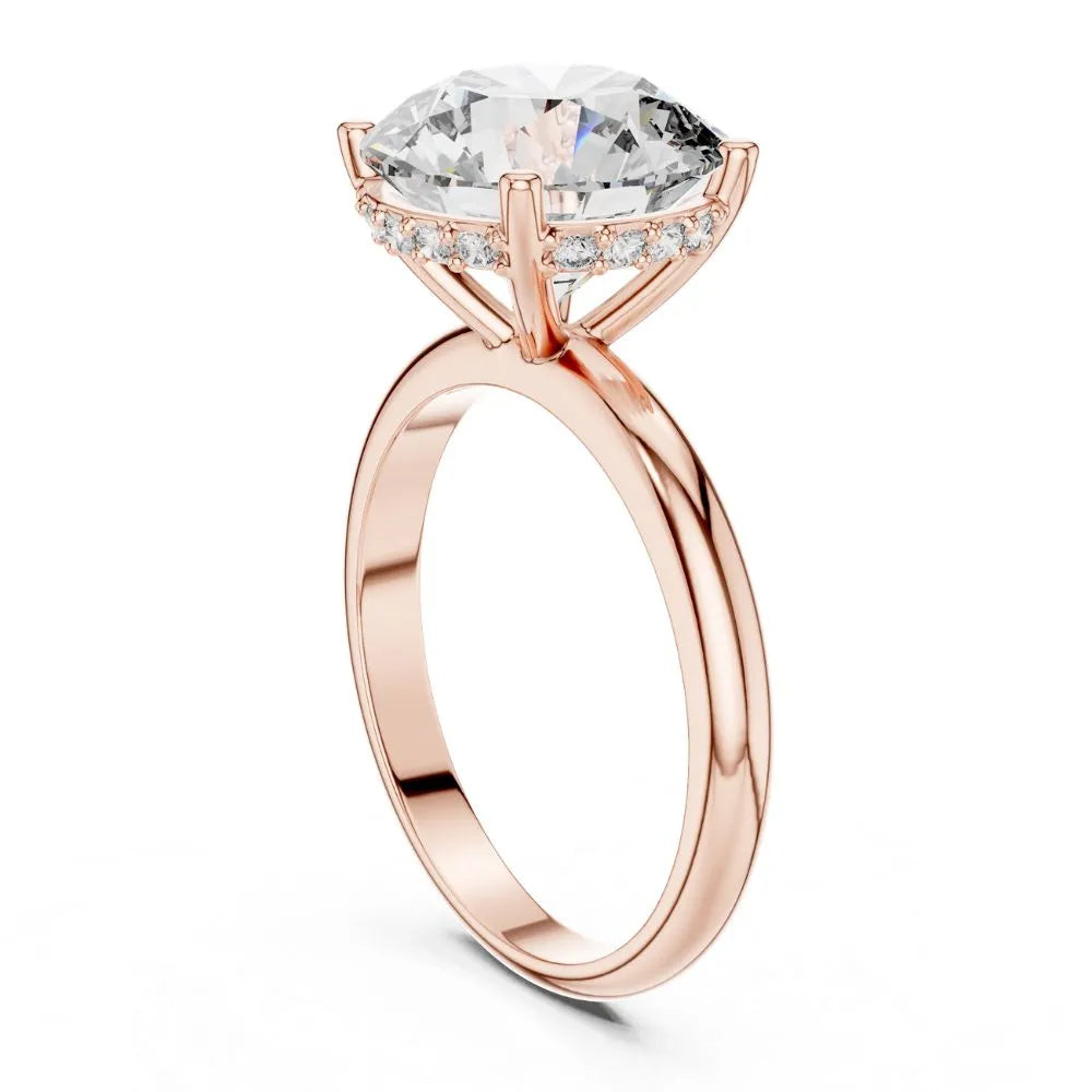 Orynio ORYNIO Signature Classic Solitaire Engagement Ring in 925 Sterling Silver 92.5 silver jewellery