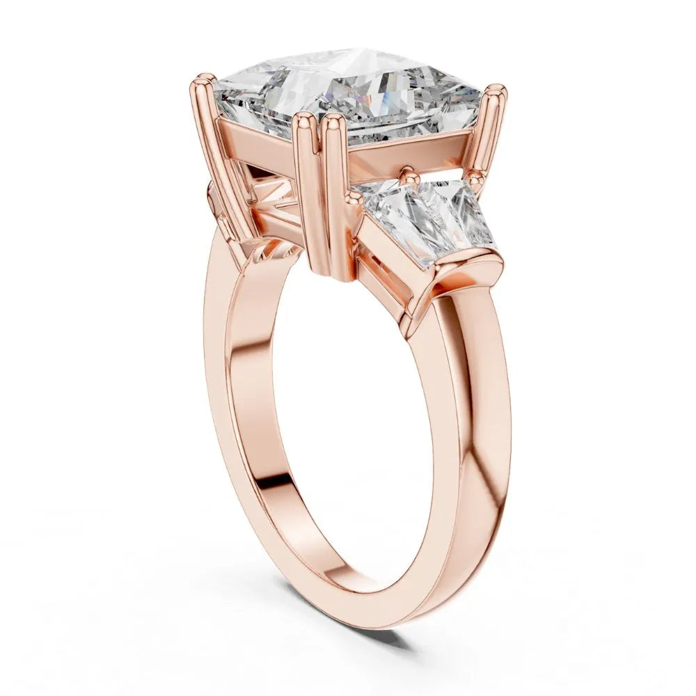 Orynio ORYNIO Imperial Princess Three-Stone Ring in 925 Sterling Silver 92.5 silver jewellery