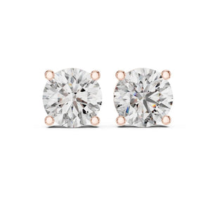 ORYNIO Celestara Luxe Solitaire Stud Earrings