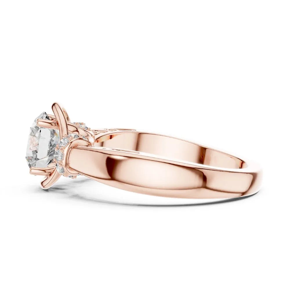Orynio ORYNIO Infinity Embrace Solitaire Sterling Silver Ring 92.5 silver jewellery