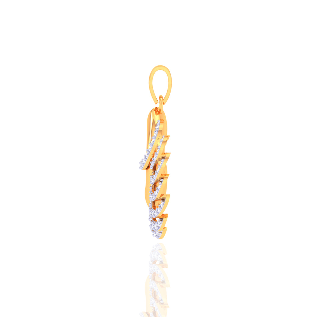925 Silver Unique Design Women's Chain & Pendant