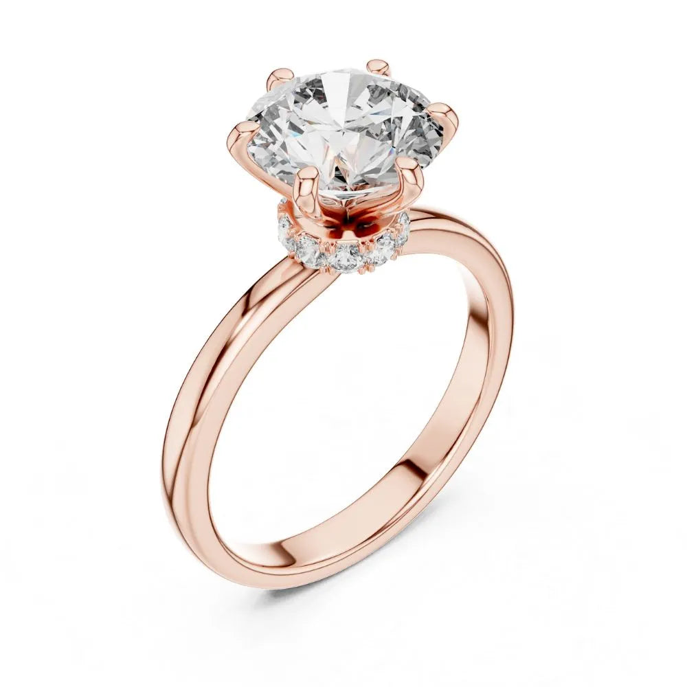 Orynio ORYNIO Signature Classic Solitaire Sterling Silver Ring 92.5 silver jewellery