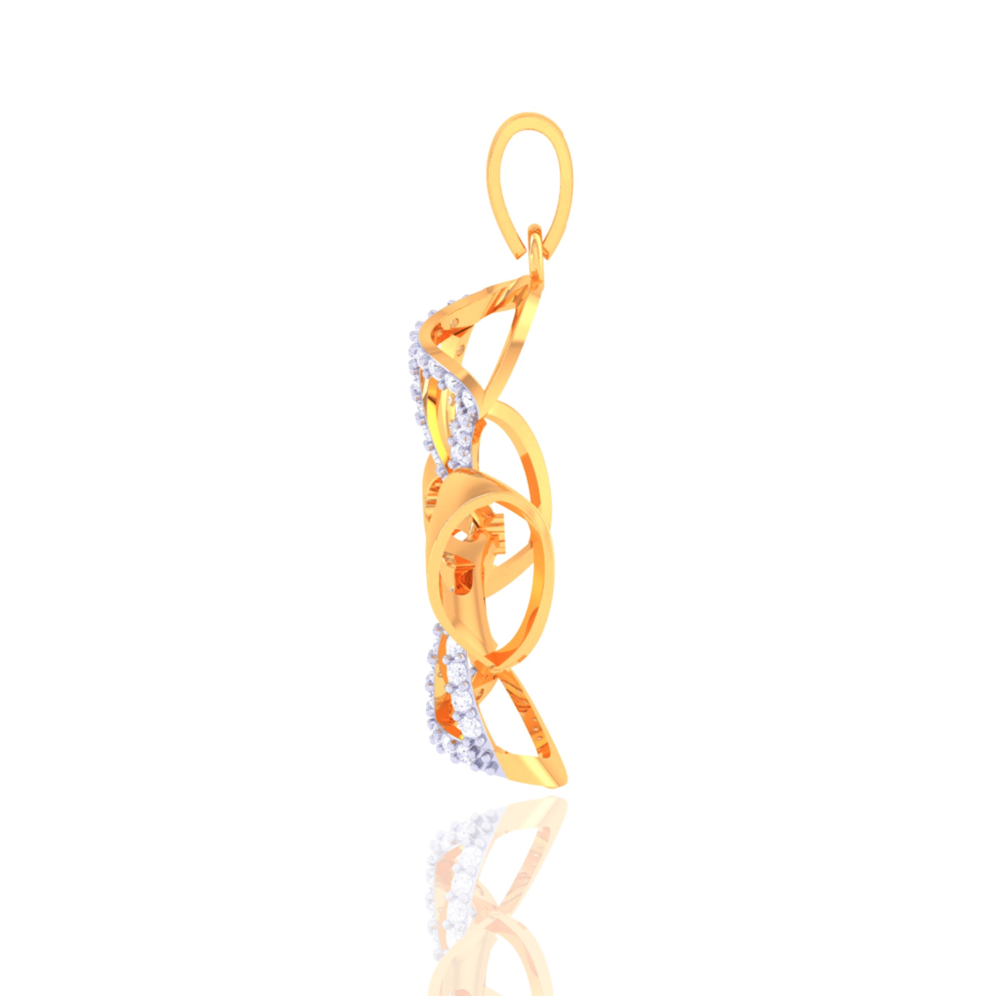 925 Silver Flower Design Women's Chain & Pendant – Elegant & Stylish