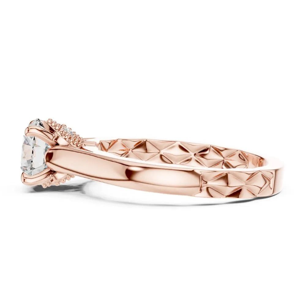 Orynio ORYNIO Aurelia Classic Solitaire Ring in 925 Sterling Silver 92.5 silver jewellery