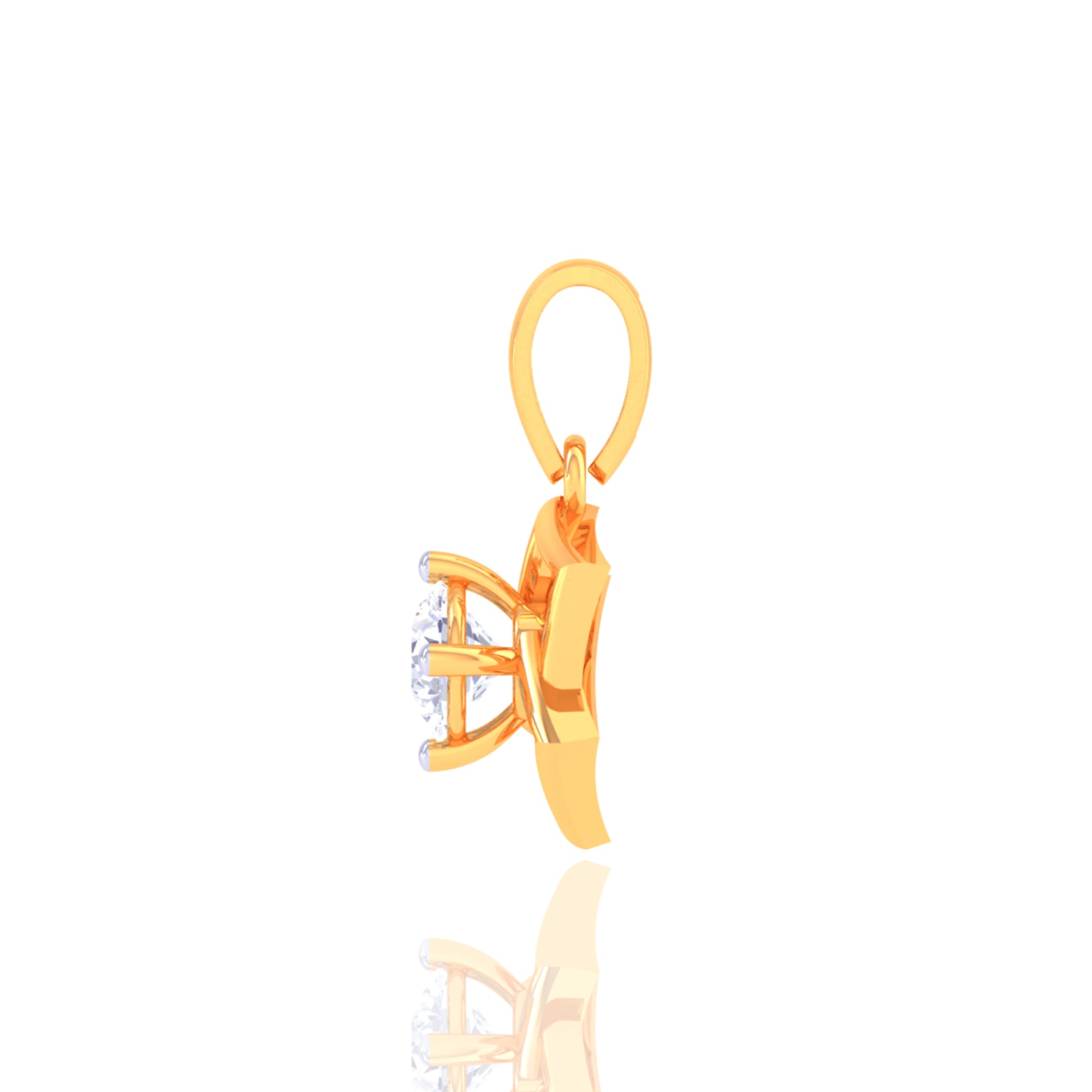 925 Silver Square Design Women's Chain & Pendant