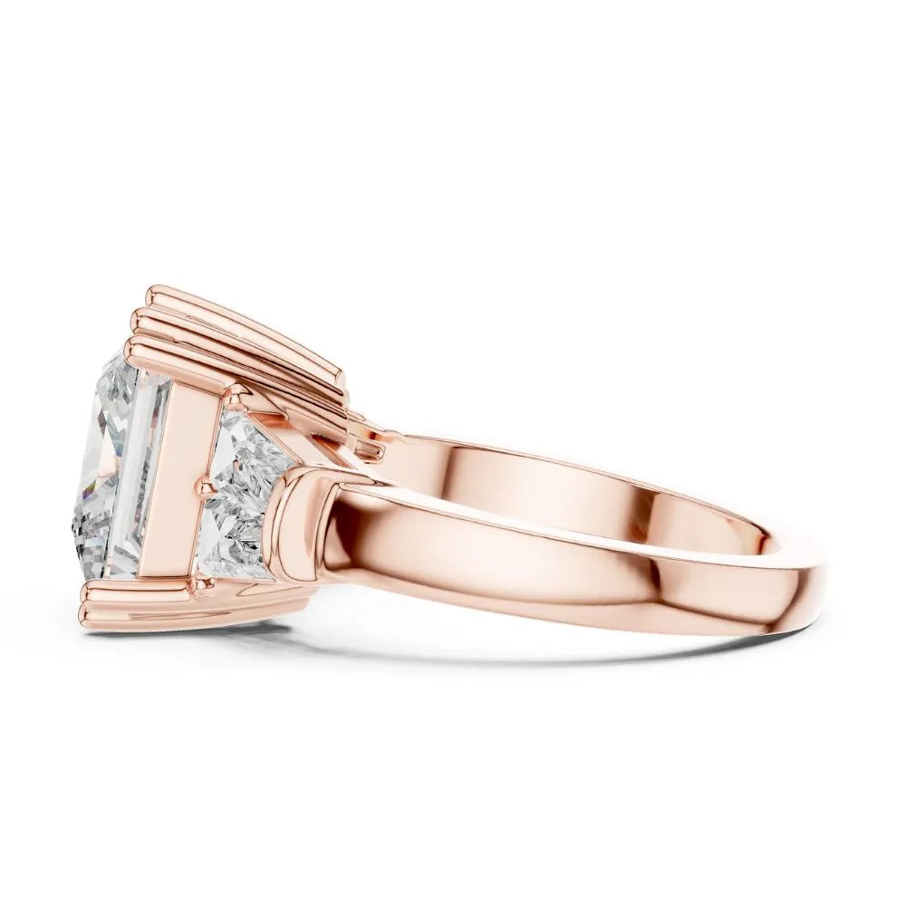 Orynio ORYNIO Imperial Princess Three-Stone Ring in 925 Sterling Silver 92.5 silver jewellery