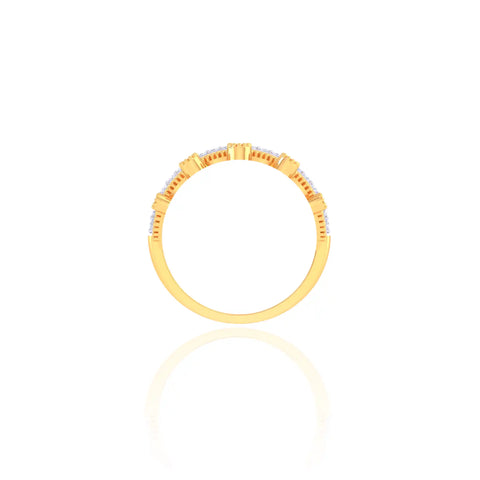 92.5 Sterling Silver Beaded Crown Ring 