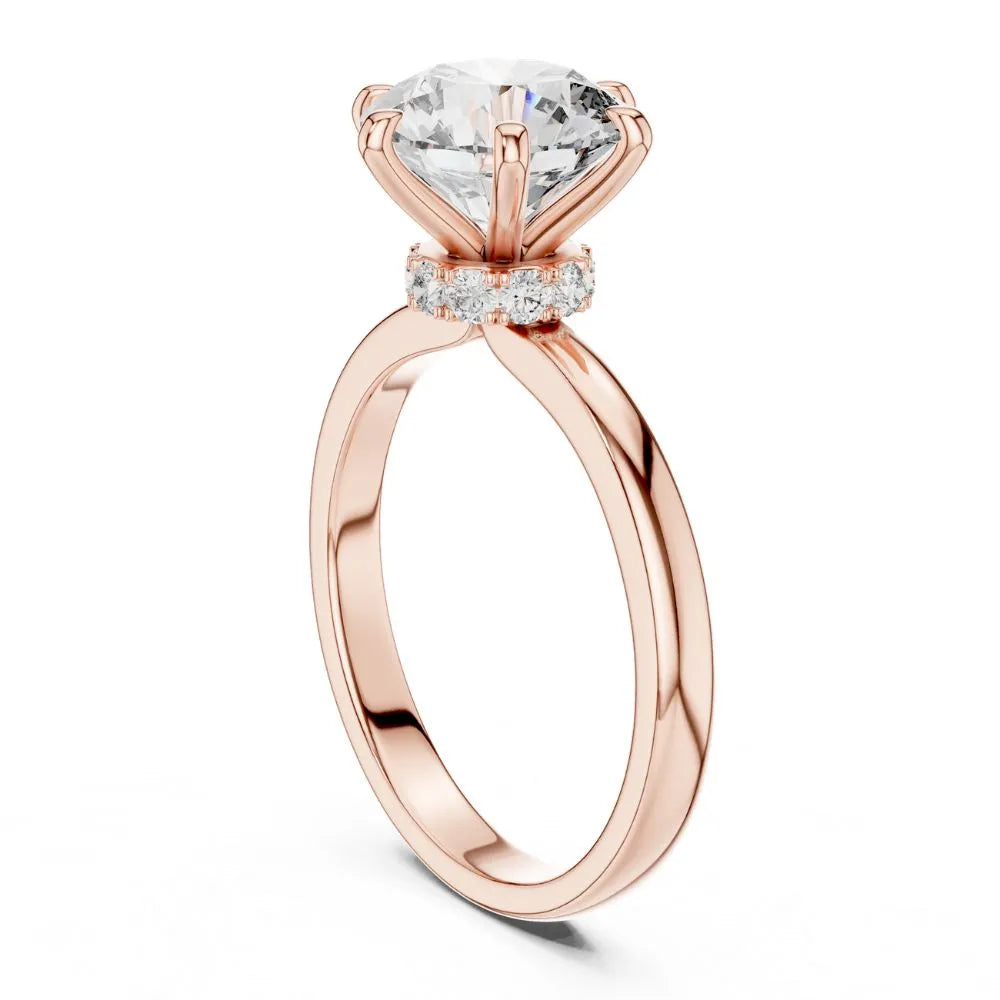 Orynio ORYNIO Signature Classic Solitaire Sterling Silver Ring 92.5 silver jewellery