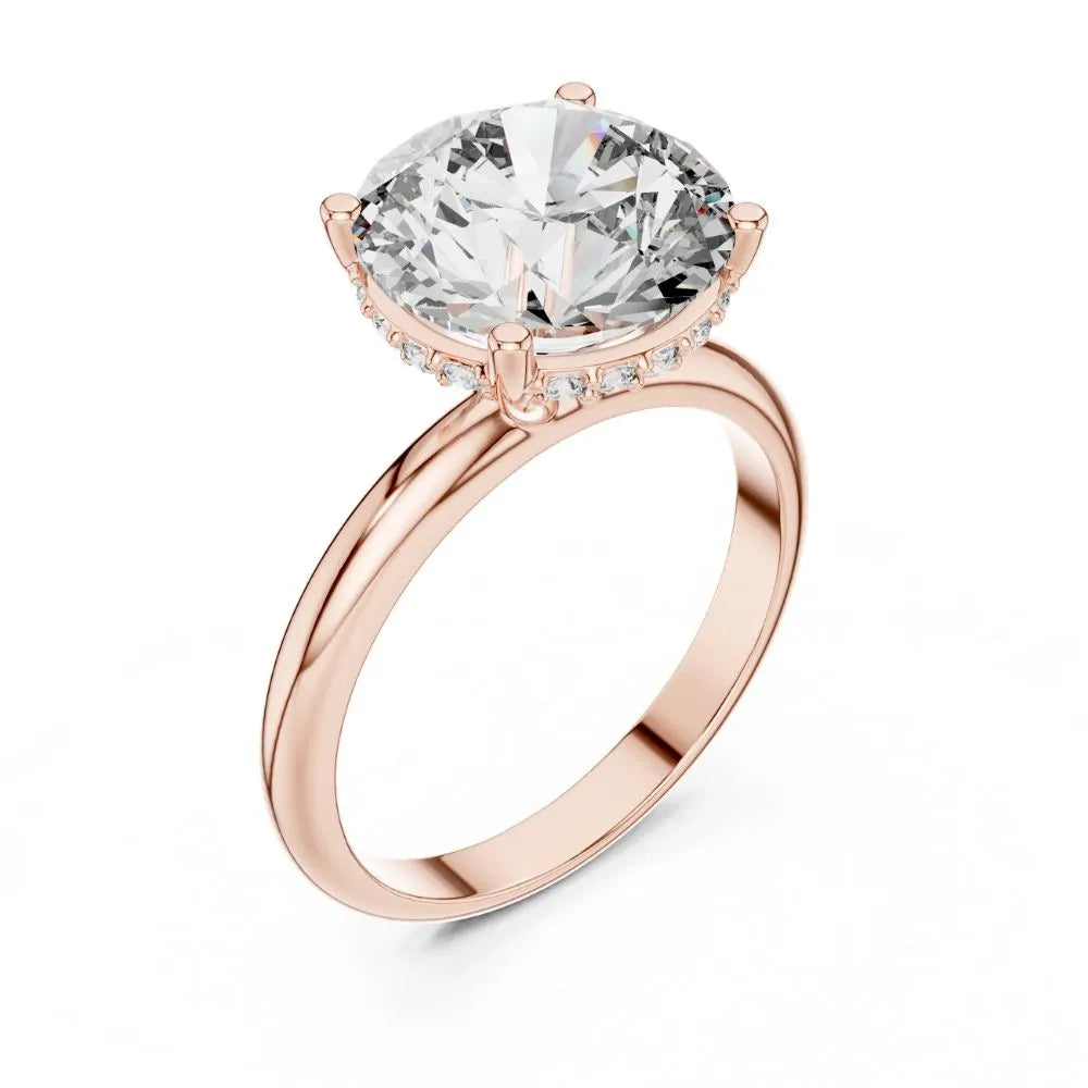 Orynio ORYNIO Signature Classic Solitaire Engagement Ring in 925 Sterling Silver 92.5 silver jewellery