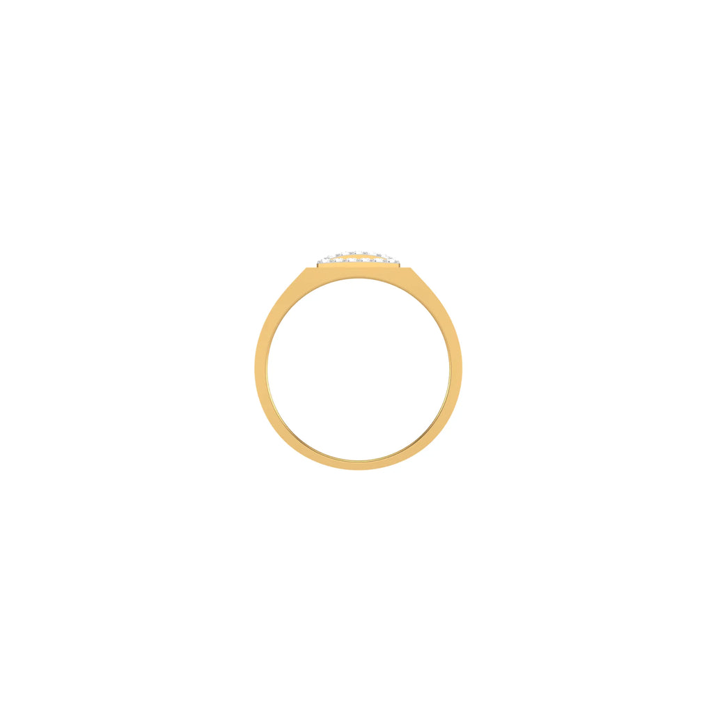 Triple Bar Diamond Ring
