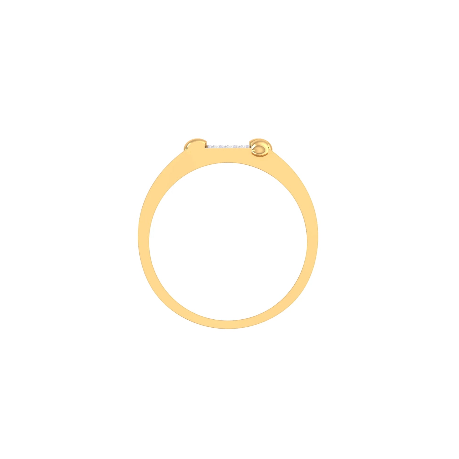 Square Diamond Grill Design Ring