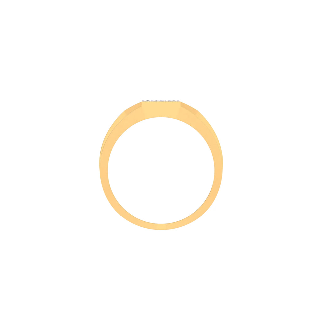 Square Diamond Frame Ring