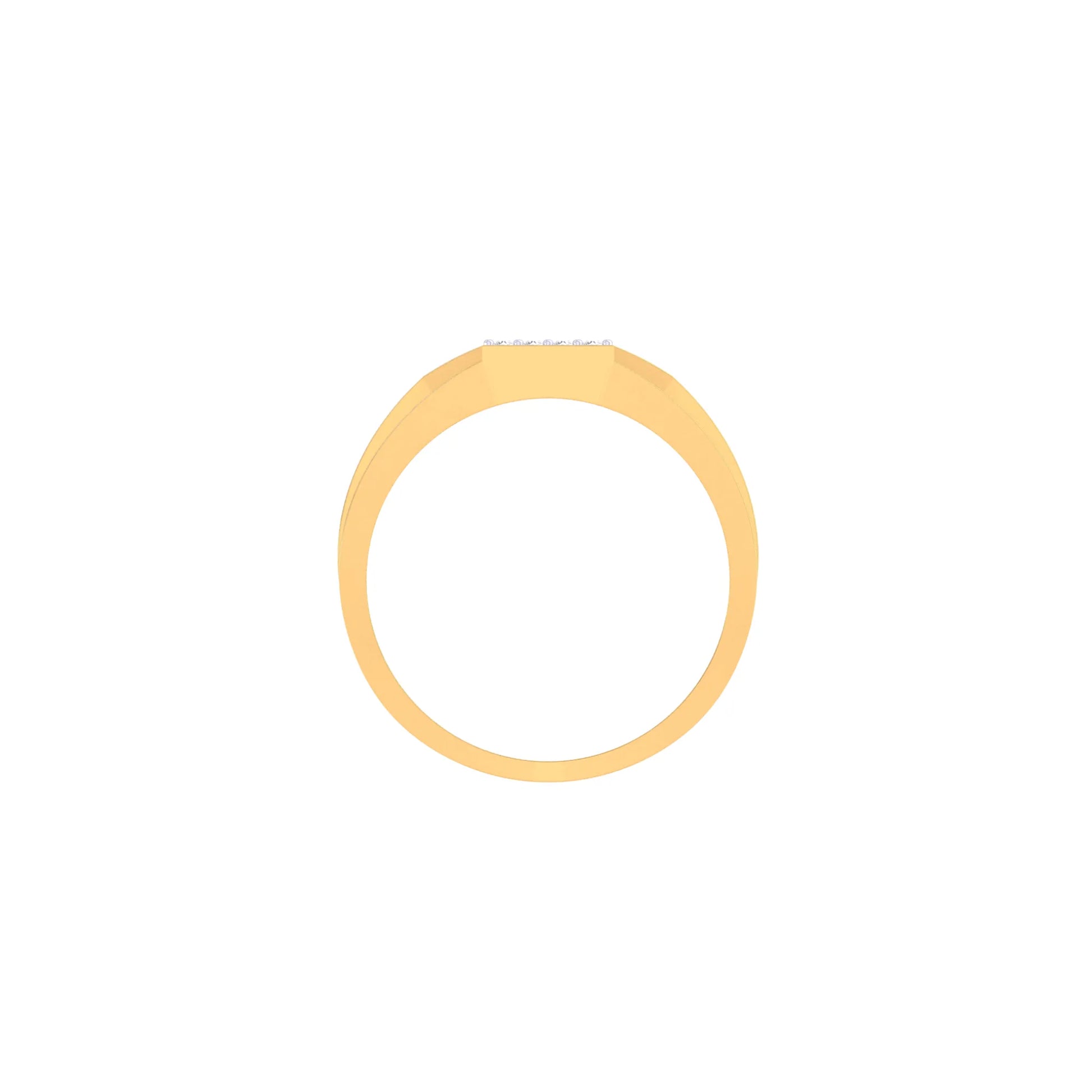 Square Diamond Frame Ring