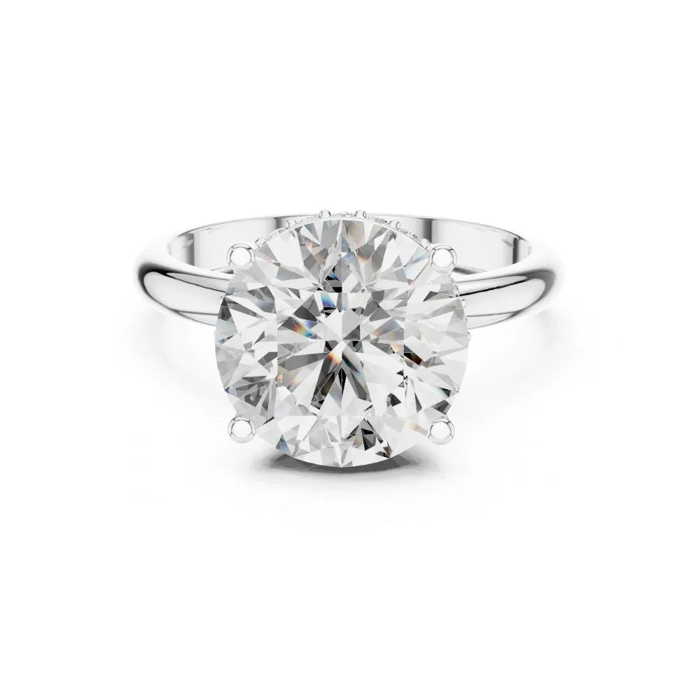 Orynio ORYNIO Signature Classic Solitaire Engagement Ring in 925 Sterling Silver 92.5 silver jewellery