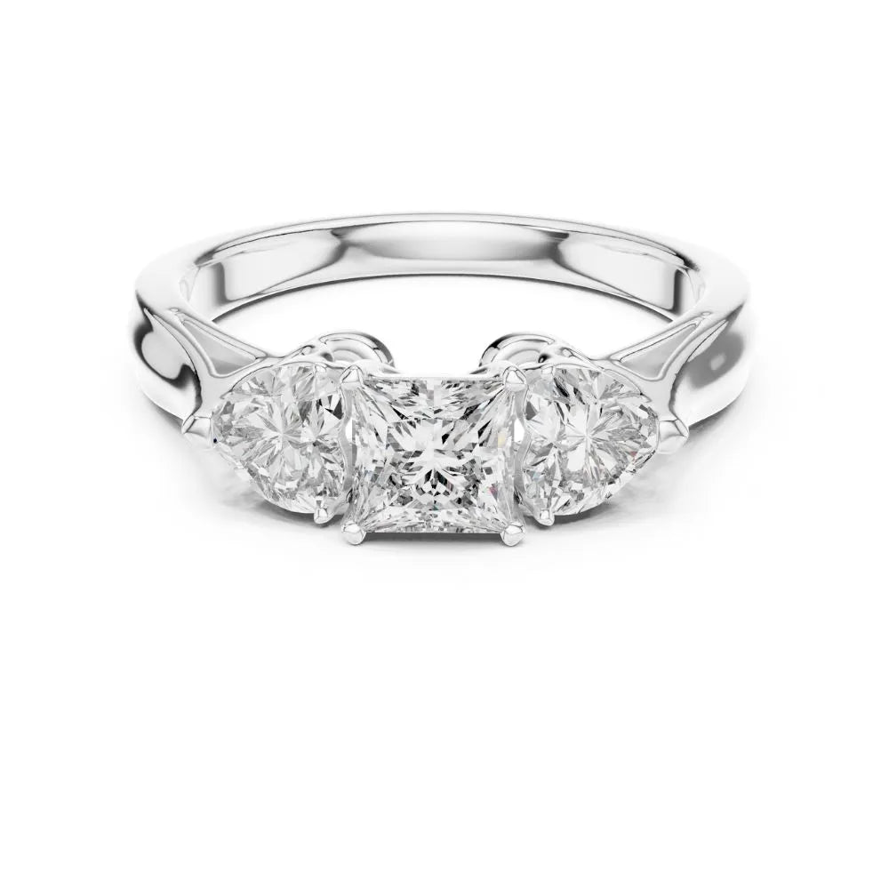Orynio ORYNIO Regal Trio Ring in 925 Sterling Silver 92.5 silver jewellery