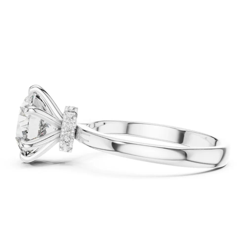 Orynio ORYNIO Signature Classic Solitaire Sterling Silver Ring 92.5 silver jewellery
