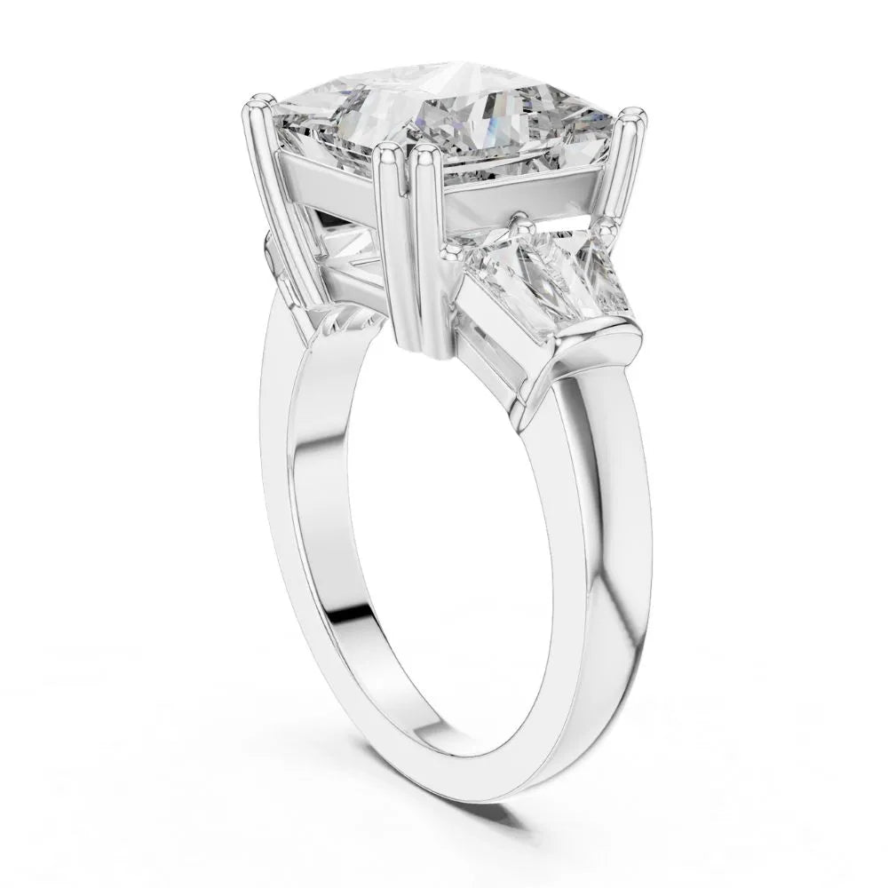 Orynio ORYNIO Imperial Princess Three-Stone Ring in 925 Sterling Silver 92.5 silver jewellery