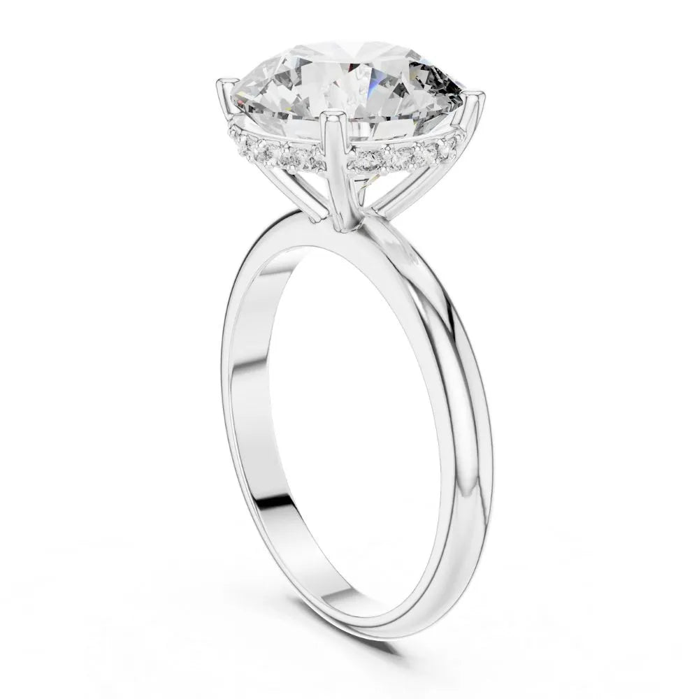 Orynio ORYNIO Signature Classic Solitaire Engagement Ring in 925 Sterling Silver 92.5 silver jewellery