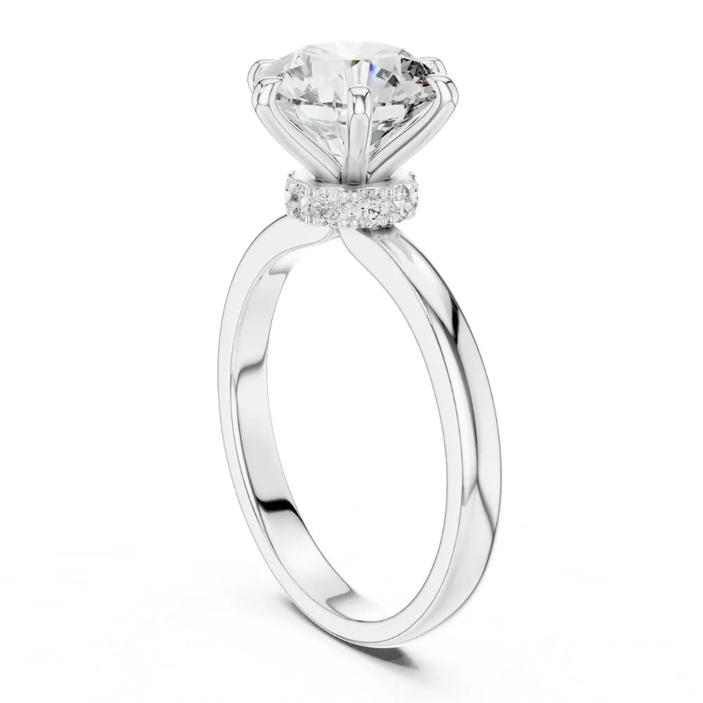 Orynio ORYNIO Signature Classic Solitaire Sterling Silver Ring 92.5 silver jewellery
