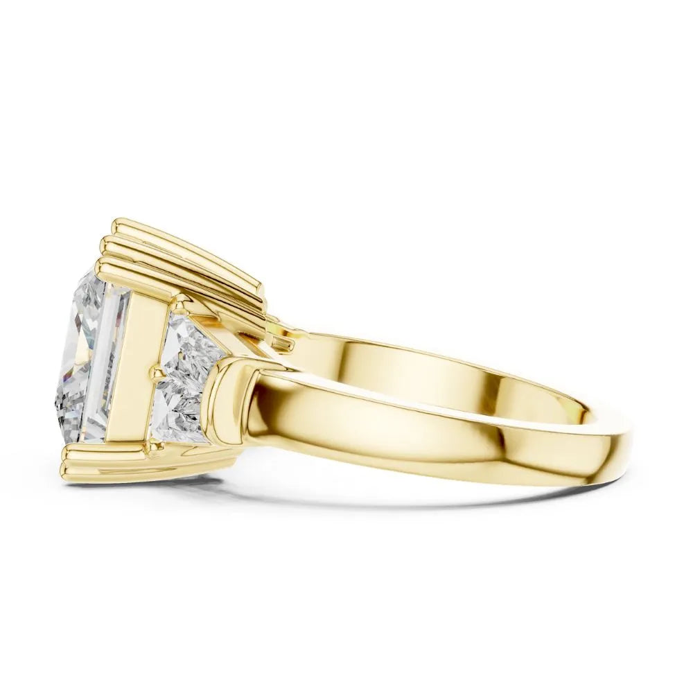Orynio ORYNIO Imperial Princess Three-Stone Ring in 925 Sterling Silver 92.5 silver jewellery