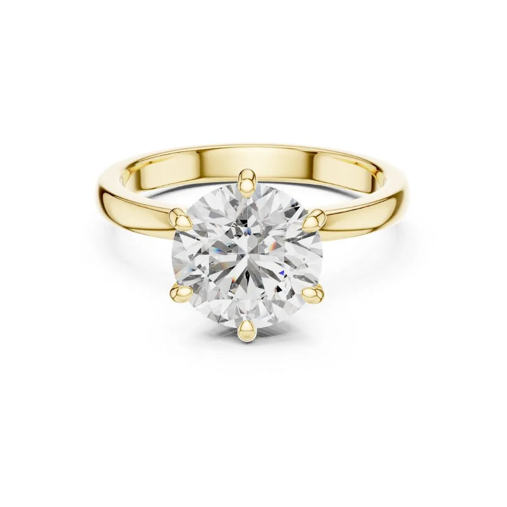 Orynio ORYNIO Signature Classic Solitaire Sterling Silver Ring 92.5 silver jewellery