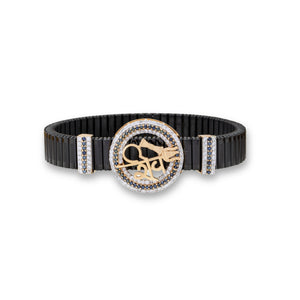 925 Silver Shiv Design Classy Men's Rolex Bracelet – Elegant 