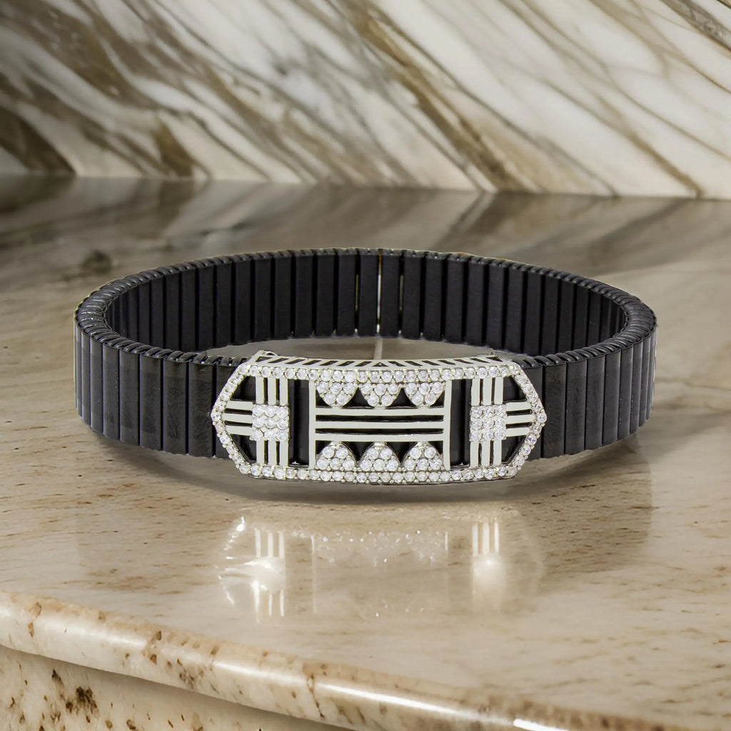 925 Silver Classy Men's Rolex Bracelet with Premium Finish